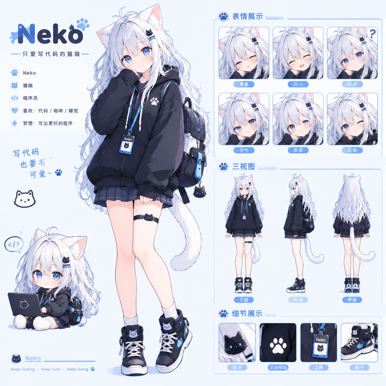 Neko女系人物IP